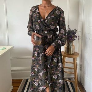 Floral maxi dress